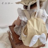 Lien de famille リヤンドファミーユ もこもこ天使のリュック | 日本製 ベビーリュック リュック かばん バッグ 一升餅 一生餅 背負い餅 1歳