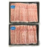 高知 四万十ポーク ロース しゃぶしゃぶ用 400g入 計2パック 豚肉 冷凍 国産 豚ロース スライス ロース肉 薄切り【北海道・沖縄県・離島 配送不可】