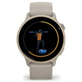 ガーミン GARMIN vivoactive 6 ヴィヴォアクティブ6 GPS スマートウォッチ ライフログ 腕時計 メンズ レディース 010-02985-36 French Gray/Paloma Cream Gold【2026 新作】