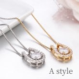 ネックレス レディース リズ ケリー ホースシュー 馬蹄 シルバー ゴールド 金属アレルギー 対応 アクセサリー 母の日 誕生日 プレゼント 女性 彼女 結婚記念日 妻 おすすめ 人気 プリザーブドフラワー ジュエリーボックス ラッピング付き ギフト 