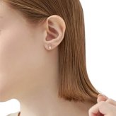 【無料ラッピング】  ヨンドシー 4℃ K10イエローゴールド ピアス モアサナイト ブランド 正規品 新品 ギフト プレゼント 人気 おすすめ 誕生日 記念日 クリスマス 送料無料