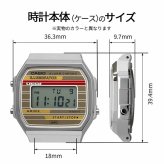 CASIO 腕時計 カシオ 時計 ウォッチ チープカシオ チプカシ ヴィンテージシリーズ デジタル メンズ レディース キッズ シルバー×ブルーグリーン A168WA-3AY [並行輸入品]