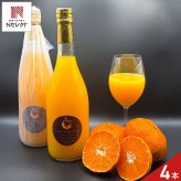 愛媛 エヒメエンゲージファーム 甘平ジュース 4本 フルーツジュース 果汁飲料 ストレート ジュース 国産