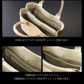 スモールクロコダイル メンズ トートバッグ 植物タンニン鞣し GranCroco 2way 日本製 クロコ 本革 センター取り A5サイズ ギフト プレゼント 4FA (06001993-mens-1r)