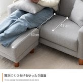 ソファ 座椅子 ー 2人掛け コンパクト 一人用 2.5人掛け 二人掛け 北欧 ロー 一人暮らし ポケット付き 収納付き おしゃれ ファブリック