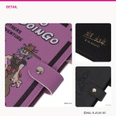 outdoor products ジョジョの奇妙な冒険 手帳カバー 手帳ケース 普段使い 使いやすい コラボ レディース メンズ ギフト プレゼント ブラック jo07 ODJO41