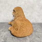 犬の置物 寝そべる秋田犬 横幅31cm woobia ウービア 大きい かわいい おしゃれ ガーデン インテリア オブジェ 可愛い プレゼント 北欧 玄関 雑貨 動物 モダン 面白い 庭 ギフト 屋外 家 リアル 玄関先 ガーデンオーナメント