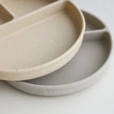 blanco plate set プレートセット ベビー食器 ピタッとくっつく吸盤付きプレート カトラリーセット  ブランコ