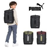 PUMA プーマ リュック 大容量 スクエアデイパック リュックサック アドルフ2 通学 通園 習い事 普段使い 男の子 キッズ ギフト プレゼント ブラック j20457