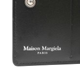 メゾンマルジェラ MAISON MARGIELA 二つ折り財布 二折財布 ミニウォレット SA3UI0007P4745T8013 レディース COMPACT BI FOLD BLACK ブラック