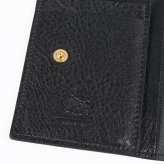 イルビゾンテ IL BISONTE コインケース 小銭入れ カードケース メンズ レディース ブラック SSW026PV0001BK375 ミニウォレット 財布 【スペシャルラッピング660円(別売り)】送別会 誕生日 お中元 結婚祝い 結婚式 高級 父の日 母の日 ホワイトデー