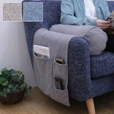 クッション 丸 ボルスター 肘置き ポケット 収納 ソファ ソファー セアテ 背当て 腰当 ごろ寝 枕 シンプル 国内綿入れ加工 直径約20×40cm 座布団 フロアクッション インテリアクッション 収納付き 収納付きクッション リビング 敷物 新生活