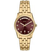 フォッシル FOSSIL 腕時計 レディース SCARLETTE デイデイト アナログ ゴールドトーン ステンレススチールウォッチ ES5514【2026 新作】