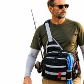 【ラッピング無料・レビュー投稿で保証120日】釣り用品 Gran Walker グランウォーカー ワンショルダー タックルバッグ 約6.5L ロッドホルダー ウエストベルト付き 釣り バッグ ギフト アウトドア用 キャンプ 