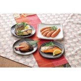 やまや 辛子明太子・レンジで簡単焼魚詰合わせ (38326) [お中元][お歳暮] ※送料無料(北海道・沖縄・離島への配送不可)