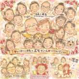 誕生日の記念に、似顔絵でサプライズをしてみませんか。 米寿 似顔絵 贈り物 手描き 名入れ プレゼント ギフト 誕生日 記念日 長寿 お祝い 大人数 祖父母 ご両親 孫 修正無料 名入れ 下書き確認 サプライズ 親孝行 実績多数 かわいい 宝物 米寿祝い 傘寿 88歳 結婚祝い 古希祝い 喜ばれる 還暦祝い オーダーメイド オリジナル 贈答品 感激 節目 お祝い返し ホワイトデー 喜寿祝い