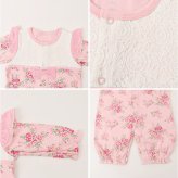 ベビー服 女の子 通販 カバーオール 新生児服 帽子付き おしゃれ かわいい ロンパース セレモニードレス お宮参り 退院着 出産祝いギフト フォーマルベビー コットン 綿 前開きボタン 赤ちゃん服 お出かけ着 春秋冬 百日祝い