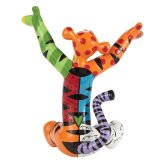 ティガー 21cm | ロメロ・ブリット Romero Britto デザイン アート 正規輸入品