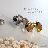 ステンレス ドレープリング 2カラー 18KGP ゴールド gold フリル プリーツ ギャザー レディース 女性 指輪 金属アレルギー対応