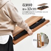 棚板付きフォールディングテーブル ONFT0124 W800×D380×H370mm 折りたたみテーブル 折れ脚テーブル たためる おりたたみ おりたたみテーブル 折りたたみ 折りたたみテーブル 折りたたみローテーブル 折りたたみ座卓 ワンルーム 新生活 インテリア