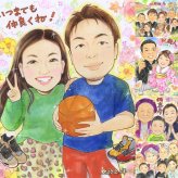 記念日のプレゼントに、似顔絵でサプライズをしてみませんか。 贈り物 似顔絵 両親 ギフト 名入れ 手描き プレゼント 記念日 結婚記念日 お祝い 誕生日 両親 彼氏 彼女 恋人 名入れ 下書き確認 修正無料 そっくり 宝物 一生もの 実績多数 記念日 夫婦 宝物 一生もの ウェディングギフト バレンタインデー 長寿祝い 感動 贈答品 応援 大量注文 カラフル クリスマス お祝い返し 家族
