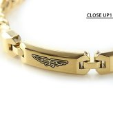 ポリス ブレスレット メンズ ブランド POLICE LAYERLOCK GB0082906 ゴールド アクセサリー
