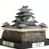 日本の城　淀城・京都府 　城コレ ケース付き  お城のジオラマ模型 プラモデル インテリア 雑貨 プレゼント 置物 お祝い おみやげ 和風 飾り リビング 玄関 オブジェ おしゃれ コレクション ミニチュア 小物【送料無料(一部地域除く)】