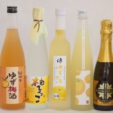 まるごとゆずのお酒5本セット(天然のゆず果汁使用薩摩スパークリングゆずどん(鹿児島) 甘酸っぱい爽やかな柚子っこ 大分県産ゆず使用小野屋のゆず 国産ゆず使用ゆずとろ(福島) 紀州のゆず梅酒(和歌山)) 375ml×1本 500ml×3本 720ml×1本