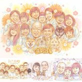 結婚記念日の記念に、記念に残る似顔絵を作りませんか。 似顔絵 プレゼント 金婚式 ギフト 手描き 贈り物 名入れ 結婚記念日 誕生日 長寿 お祝い 大人数 祖父 ご両親 家族 ご夫婦 名入れ 下書き確認 修正無料 サプライズ 宝物 親孝行 似てる 結婚50周年 宝物 長寿 感謝 一生もの 百寿祝い ハロウィン 傘寿祝い オリジナル カラフル 還暦祝い お祝い返し 結婚祝い 快気祝い 節目 古希祝い