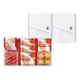あまおう苺 バウムクーヘン 今治タオル ギフトセット 計11点入 焼菓子 詰め合わせ スイーツ 個包装 おやつ お茶菓子