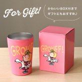 タンブラー スヌーピー 保温 保冷 ステンレスタンブラー キャラクター おしゃれ かわいい 真空二重構造 450ml 結露防止 蓋なし 直飲み コップ ステンレスマグ ドリンクホルダー カップホルダー デスク オフィス アイボリー オレンジ ピンク グリーン カラフル SNOOPY PEANUTS