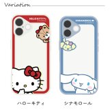 サンリオ iPhone17 ケース クリア 半透明 ハローキティ マイメロディ ハンギョドン  キャラクター グッズ スマホ カバー エアクッション ハイブリッド 耐衝撃 iPhone 2025 6.3inch ２眼 アイホン アイフォン マットクリア SANG-579