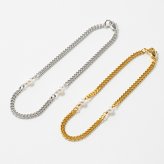 ステーションツー パールブ レスレット 喜平 キヘイ シルバー ゴールド アクセサリー ペアアクセ ギフト