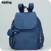 キプリング リュック レディース ブランド Kipling シティジップ ミニ バックパック リュックサック スクールバッグ  KI6046-5PZ Casual Blue