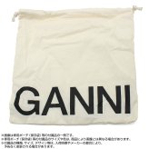 ガニー GANNI アイレット ベルト A6586-099 Black Double Eyelet Belt レディース ブラック 海外正規品