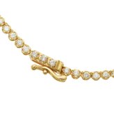 テニスネックレス ダイヤモンド レディース 1.0ct SIクラス相当 プラチナ PT900 K18 18金 LARA Christie ララクリスティー 女性 誕生日プレゼント