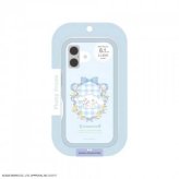 iPhone16 ケース サンリオ シナモロール プランプフレーム ハイブリッド 耐衝撃 スマホケース カバー キャラクター かわいい クリア マット加工 ストラップホール付き サンリオ正規ライセンス品