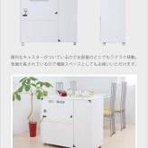 食器棚 キッチン収納 キッチンカウンター キッチンボード 90 幅 コンセント 付き レンジ台 カウンター キャスター付き シンプル キャビネット 新生活