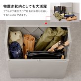 SOLOW ソロウ 出し入れがスムーズな屋外ストッカー 250L[屋外 収納ボックス 屋外ストッカー 物置 大型 収納庫 ベランダ ゴミ箱 ゴミストッカー 日本製 ゴミ収集庫 宅配ボックス 薄型 スリム コンパクト 分別 ごみ箱]
