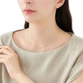 【無料ラッピング】  ヨンドシー 4℃ K10イエローゴールド ネックレス ダイヤモンド ブランド 正規品 新品 ギフト プレゼント 人気 おすすめ 誕生日 記念日 クリスマス 送料無料