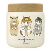もふさんど モフサンド mofusand ステンレス スープポット 300ml 送料無料 53-2153 53-2154 53-2155 スープジャー アヒルにゃん ハムにゃん シフォンケーキにゃん お弁当 保温 保冷 木目蓋 真空二重構造 コンパクト かわいい ランチ 通勤 通学 アヒルにゃん