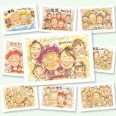 誕生日のプレゼントに、写真とは違う、ぬくもりのある記念品です。大切なお祝いにも安心してご注文いただけます。 似顔絵 プレゼント 誕生日 贈り物 名入れ 手描き ギフト 誕生日 記念日 お祝い 大人数 子供 女の子 子ども 家族 男の子 修正無料 名入れ 下書き確認 実績多数 似てる そっくり 宝物 誕生日 サプライズ 記念 お祝い返し 感動 クリスマス オーダーメイド 喜寿祝い 同窓会 お祝いの品