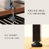 デスク チェア パソコン コンセント&USBポート付き IW-1250 幅120 pc 書斎机 ワーク 収納 棚付き おしゃれ コンセント usb ワイド 省スペース 北欧 ヴィンテージ ウォールナット 木目 スチール ブラウン ブラック