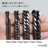 ステンレス 定番 ダブル喜平ネックレス 幅6mm 細身 チェーンネックレス メンズネックレス 6面カット 燻し アンティークシルバー 45cm 50cm 60cm 細め シンプル 王道 中折れ式 存在感 男性 金属アレルギー対応