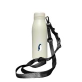 ペンギン ショルダー ステンレスボトル 500ml 保温 保冷 ステンレス 真空 断熱 二重構造 水筒 マイボトル カラビナ ベルト ストラップ オリジナル 鳥 海 動物