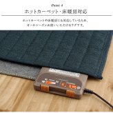 ラグ カーペット 長方形 1.5畳 洗える 無地 約130×185cm ホット 長方形対応