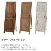 ミラー ドレッサー ドア ホワイト 白 スタンド ドア型 扉付き 全身鏡 姿見 マリンスタイル おしゃれ インテリア 家具 新生活 一人暮らし ウソ婚 グランピング どこでもドア