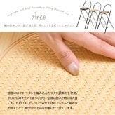 ラタン調折りたたみハイチェア　Arco ONCH0436 PEラタン 幅40cm 奥行50cm 高さ89cm (座面高さ65cm) チェア ラタン調座面 クロムメッキ 韓国インテリア  フォールディングチェア 折りたたみチェア クロムメッキ 軽量 ワンルー