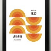 日本製 バウハウス BAUHAUS ミッドセンチュリー A3 サイズ ポスター アート おしゃれ 絵画 インテリア 北欧 イラスト マット紙 艶消し アートパネル 額 フレーム デザイン 壁掛け ギフト 新築祝い ディスプレイ  速達 送料無料
