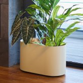 観葉植物 造花 アロカシア BROWN 全高約61cm 卓上・小型 フェイクグリーン 本物そっくり おしゃれ インテリア 人工観葉植物 アーティフィシャルグリーン オフィス 店舗 ホテル 開店祝い 室内 ミニ クワズイモ フェイク